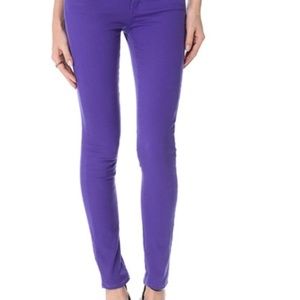 Paige Purple Skinny Jeans